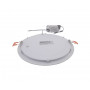 Светильник врезной LED Round Downlight 18W-220V-1300L-4000K Alum