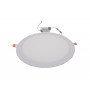 Светильник врезной LED Round Downlight 24W-220V-1700L-4000K Alum