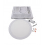 Светильник врезной LED Round Downlight 24W-220V-1700L-4000K Alum