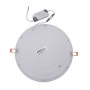 Светильник врезной LED Round Downlight 24W-220V-1700L-4000K Alum