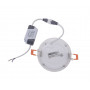 Светильник врезной LED Round Downlight 6W-220V-420L-4000K Alum