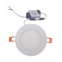 Светильник врезной LED Round Downlight 6W-220V-420L-4000K Alum