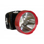 Налобний ліхтар LED HL6 5W 6500K 3/10H 100/300L bat: 3,7V 2A IP53 Red/Black TNSy