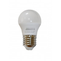 Лампа світлодіодна LED Bulb-G45-7W-E27-220V-6500K-630L SILVER TNSy