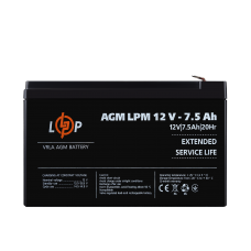Аккумулятор AGM LPM 12V - 7.5 Ah