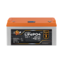 Аккумулятор LP LiFePO4 12,8V - 200 Ah (2560Wh) (BMS 100A/50А) пластик LCD