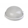 Светильник НПП1301-60W-E27-IP65 круг белый