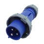 Вилка 0232 PRO переносна 2Р+PЕ 32А 220В IP67 TNSy