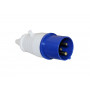 Вилка 013 2Р+PЕ 16А 220В IP44 TNSy