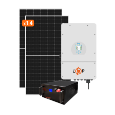 Сонячна електростанція (СЕС) Преміум 8kW АКБ 10kWh LiFePO4 195 Ah