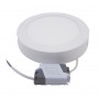 Светильник накладной LED Round Downlight 12W-220V-850L-4000K Alum
