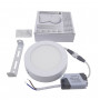 Світильник накладний LED Round Downlight 6W-220V-420L-4000K Alum TNSy