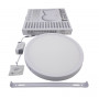 Светильник накладной LED Round Downlight 24W-220V-1700L-4000K Alum