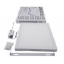 Светильник накладной LED Square Downlight 24W-220V-1700L-4000K Alum