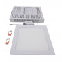 Светильник врезной LED Square Downlight 18W-220V-1300L-4000K Alum