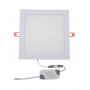 Светильник врезной LED Square Downlight 18W-220V-1300L-4000K Alum