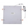 Светильник врезной LED Square Downlight 24W-220V-1700L-4000K Alum