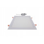 Светильник врезной LED Square Downlight 24W-220V-1700L-4000K Alum