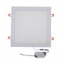 Светильник врезной LED Square Downlight 24W-220V-1700L-4000K Alum