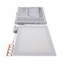 Светильник врезной LED Square Downlight 24W-220V-1700L-4000K Alum