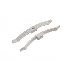 Кабельний затискач PА10 для дротів, 2/165мм, сірий TNSy