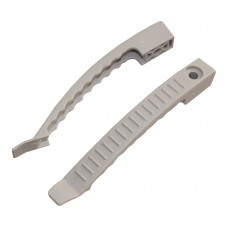 Кабельний затискач PА8 для дротів, 1/135мм, сірий TNSy