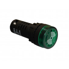 Зумер AD22SM 230В АC зелений TNSy