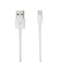 Зарядний пристрій + кабель Lightning LP АС-005 USB 5V 1A ОЕМ White