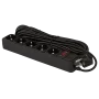 Мережевий фільтр LP-X5 10 м Black